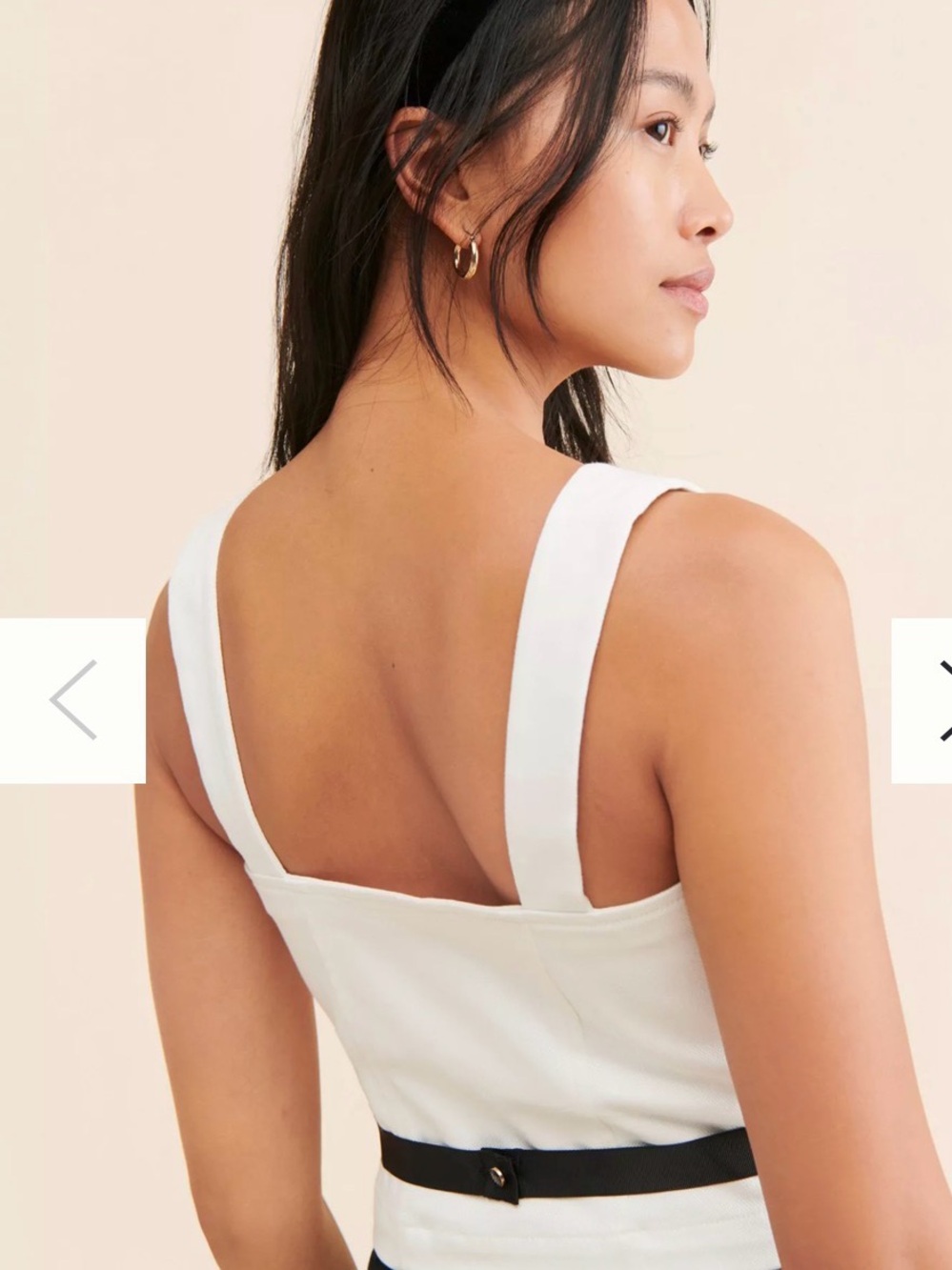 Anthropologie Maeve Structured Corset Top Size 8 Sold out Online - Picture 2 of 9
